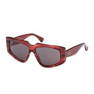 NEW MAX MARA SUNGLASSES, MM0125 68A RED WOMEN EYEWEAR